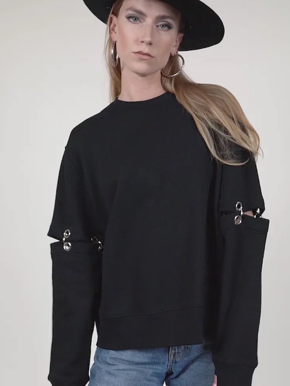 Debbie Harry x Wildfang Convertible Sweatshirt 1X